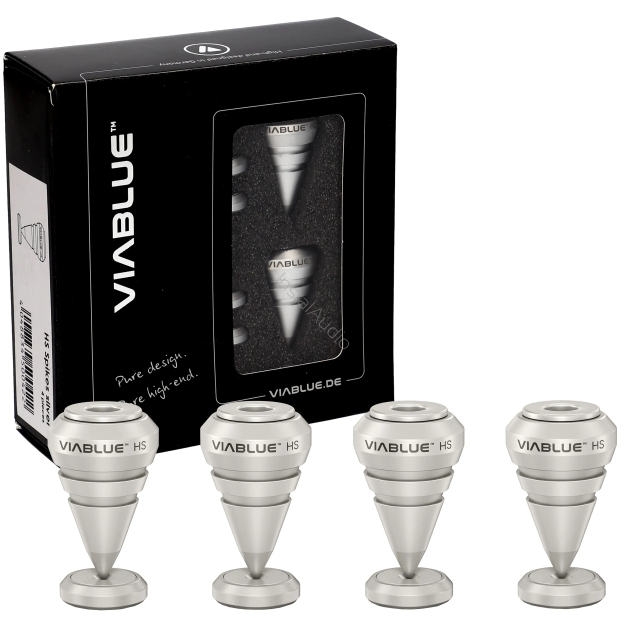 VIABLUE HS Spikes (Silver) - Kolce pod Kolumny (4 szt.) - Raty 20x0% - Darmowa dostawa od 100 zł - PayPo - Leasing - Odsłuchy Konin - Specjalna oferta!