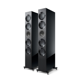 KEF Reference 5 Meta High-Gloss Black/Grey - Raty 20x0% - Darmowa dostawa od 50 zł - PayPo - Leasing - Odsłuchy Konin - Specjalna oferta!