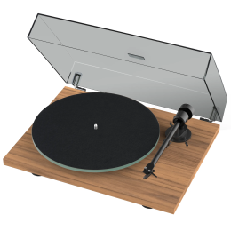 Pro-Ject T1 EVO Phono (Walnut / Orzech) - Gramofon z przedwzmacniaczem gramofonowym