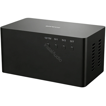 SONCOZ LP1 (Black / Czarny) - Ultra-Niskoszumowy Zasilacz Liniowy
