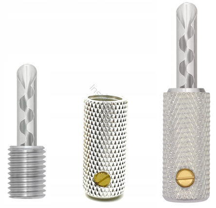 Wireworld Uni-Term Silver Banana with socket - Posrebrzany wtyk bananowy (1 sztuka) - Raty 20x0% - Darmowa dostawa od 50 zł - PayPo - Leasing - Odsłuchy Konin - Specjalna oferta!