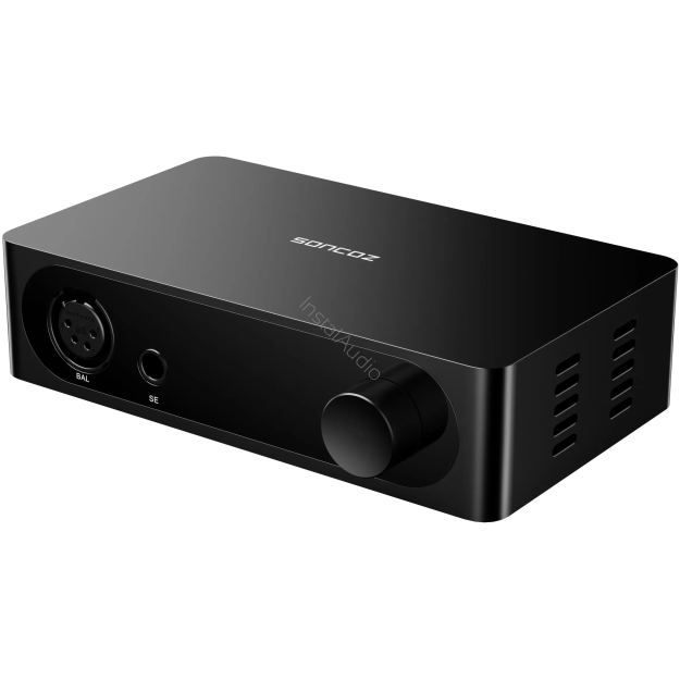 SONCOZ QXA1 (Black / Czarny) - Zbalansowany Wzmacniacz Słuchawkowy (HPA) i Przedwzmacniacz (Pre-AMP)
