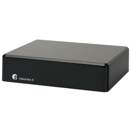 Pro-Ject Optical Box E Phono Black - Raty 20x0% - Darmowa dostawa od 50 zł - PayPo - Leasing - Odsłuchy Konin - Specjalna oferta!