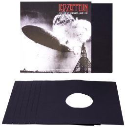 Simply Analog Antistatic Inner Sleeves LP 12” (25 sztuk) - Antystatyczne Koperty do Płyt Winylowych (Czarne)