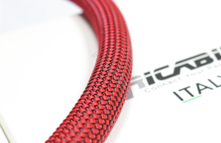 Ricable Custom Oplot RB20 Red/Black - na kabel o średnicy 16-22 mm - Instal Audio Konin