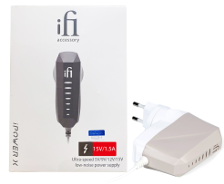 iFi Audio iPower X 15V/1.5A - Raty 20x0% - Darmowa dostawa od 100 zł - PayPo - Leasing - Odsłuchy Konin - Specjalna oferta!