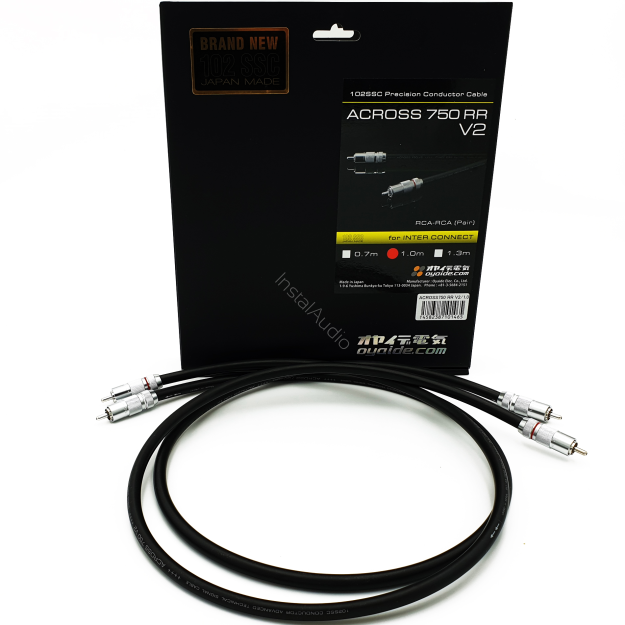 Oyaide Across 750 RR V2 - 2x1.3m - Przewód Analogowy RCA - Raty 20x0% - Darmowa dostawa od 100 zł - PayPo - Leasing - Odsłuchy Konin - Specjalna oferta!