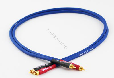 Tellurium Q Blue II RCA Cable - 2x2.0m - Interkonekt analogowy RCA - Raty 20x0% - Darmowa dostawa od 50 zł - PayPo - Leasing - Odsłuchy Konin - Specjalna oferta!