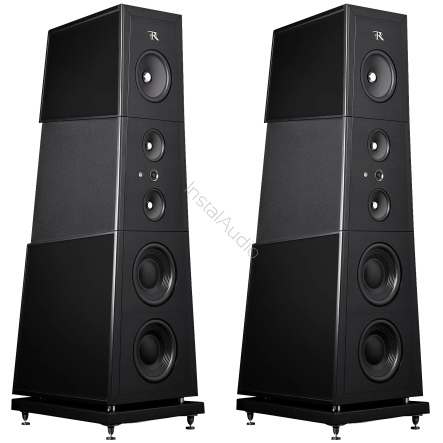 Rosso Fiorentino Florentia (High Gloss Black / Czarny Połysk) - Kolumny Podłogowe High-End