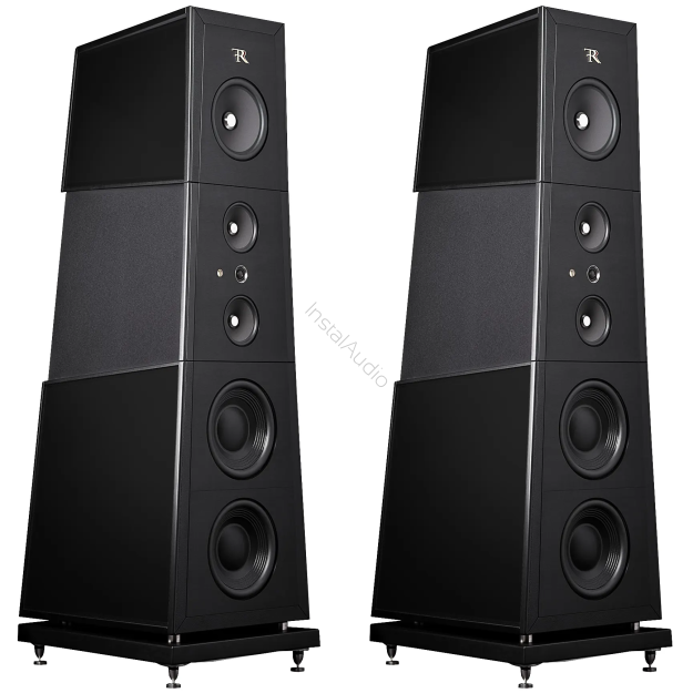 Rosso Fiorentino Florentia (High Gloss Black / Czarny Połysk) - Kolumny Podłogowe High-End