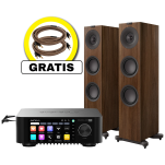 EverSolo PLAY / CD Edition + KEF Q7 Meta (Gratis Proson Speaker) - Kompletny Zestaw Stereo (All-in-One) - Raty 20x0% - Darmowa dostawa od 100 zł - PayPo - Leasing - Odsłuchy Konin - Specjalna oferta! - 5