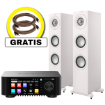 EverSolo PLAY / CD Edition + KEF Q7 Meta (Gratis Proson Speaker) - Kompletny Zestaw Stereo (All-in-One) - Raty 20x0% - Darmowa dostawa od 100 zł - PayPo - Leasing - Odsłuchy Konin - Specjalna oferta! - 3