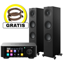 EverSolo PLAY / CD Edition + KEF Q7 Meta (Gratis Proson Speaker) - Kompletny Zestaw Stereo (All-in-One) - Raty 20x0% - Darmowa dostawa od 100 zł - PayPo - Leasing - Odsłuchy Konin - Specjalna oferta!