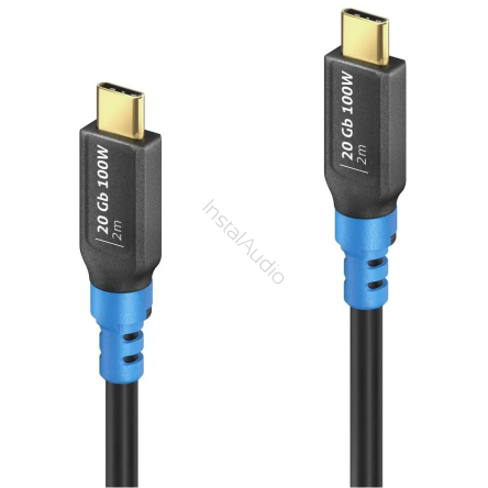 PureLink FlexInstall USB4 C-C Cable - 2.0m - FI-U400-020 - USB4 Gen2 USB-C to USB-C Cable - Raty 20x0% - Darmowa dostawa od 50 zł - PayPo - Leasing - Odsłuchy Konin - Specjalna oferta!