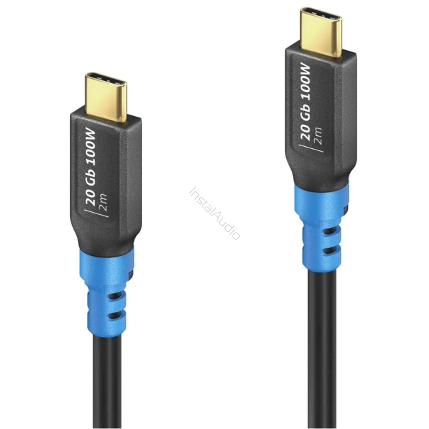 PureLink FlexInstall USB4 C-C Cable - 2.0m - FI-U400-020 - USB4 Gen2 USB-C to USB-C Cable - Raty 20x0% - Darmowa dostawa od 100 zł - PayPo - Leasing - Odsłuchy Konin - Specjalna oferta!
