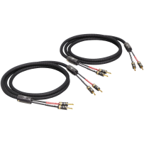 VIABLUE SC-2 Single-Wire T8 Banana (Black) - 2x2.5m - 10006 - Przewód Głośnikowy