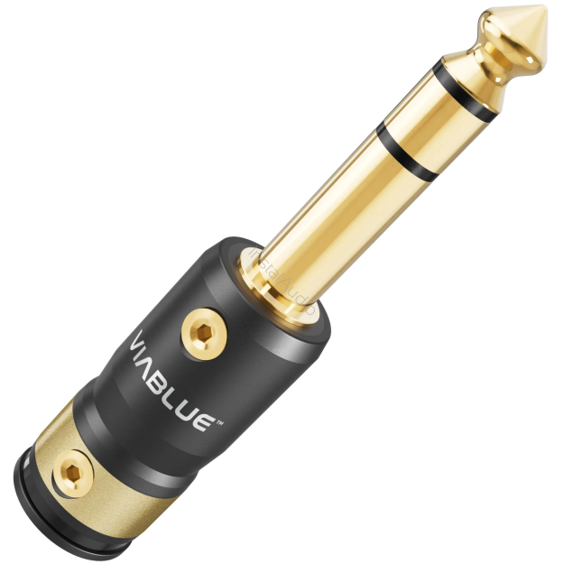 VIABLUE T8 TRS Audio Plugs 6.3 Stereo - Wtyki Mini-Jack 3.5mm (2 szt.)