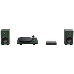 Pro-ject Colourful Audio System 2 (Satin Fir Green / Zielony Satyna) - Kompletny Gramofonowy System Stereo - Raty 20x0% - Darmowa dostawa od 50 zł - PayPo - Leasing - Odsłuchy Konin - Specjalna oferta!