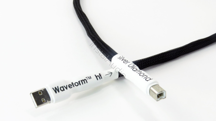 Tellurium Q Silver Diamond Waveform HF USB Cable - 1.5m - Przewód USB - Raty 0% - Specjalne Kody Rabatowe - Instal Audio Konin