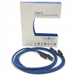 Wireworld Oasis 8 Audio Interconnect Cable - 2x0.5m - (OAI0.5M-8) - Interkonekt analogowy - 2x RCA (Cinch) - 2x RCA (Cinch) - Raty 0% - Specjalne Kody Rabatowe - Instal Audio Konin