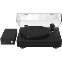Unitra Gramofon z napędem bezpośrednim GSH-801 Edmund (Czarny / Czarny jesion)