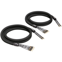 VIABLUE SC-6 AIR Bi-Wire T8 Banana (Black) - 2x7.5m - 10472 - Przewód Głośnikowy - Raty 20x0% - Darmowa dostawa od 100 zł - PayPo - Leasing - Odsłuchy Konin - Specjalna oferta!