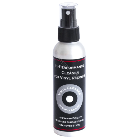 Simply Analog Vinyl Record Cleaner (80ml) - Płyn do Czyszczenia Płyt Winylowych - Raty 20x0% - Darmowa dostawa od 50 zł - PayPo - Leasing - Odsłuchy Konin - Specjalna oferta!