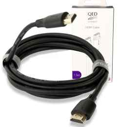QED Connect HDMI 2.0 Cable - 1.5m - (QE8164) - Specjalne Kody Rabatowe - Instal Audio Konin