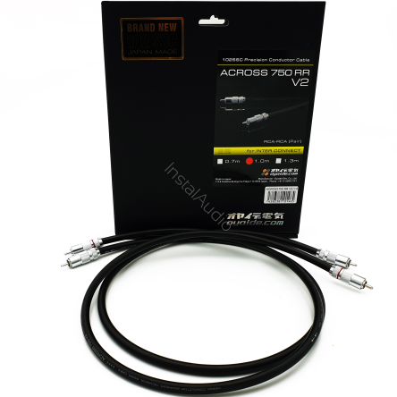 Oyaide Across 750 RR V2 - 2x1.0m - Przewód Analogowy RCA - Raty 20x0% - Darmowa dostawa od 50 zł - PayPo - Leasing - Odsłuchy Konin - Specjalna oferta!