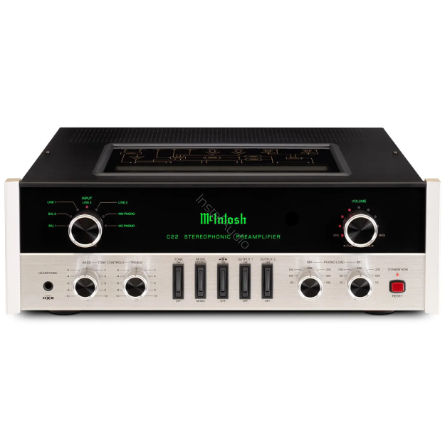 McIntosh C22 mkV - 2-kanałowy przedwzmacniacz lampowy MkV - Raty 20x0% - Darmowa dostawa od 100 zł - PayPo - Leasing - Odsłuchy Konin - Specjalna oferta!