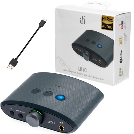 iFi Audio uno (2023) ES9219 - Przetwornik cyfrowo-analogowy (DAC) z Wzm. Słuchawkowym i MQA - Raty 20x0% - Darmowa dostawa od 50 zł - PayPo - Leasing - Odsłuchy Konin - Specjalna oferta!