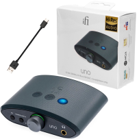 iFi Audio uno (2023) ES9219 - Przetwornik cyfrowo-analogowy (DAC) z Wzm. Słuchawkowym i MQA - Raty 20x0% - Darmowa dostawa od 100 zł - PayPo - Leasing - Odsłuchy Konin - Specjalna oferta!