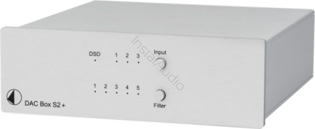 Pro-Ject DAC Box S2+ Silver - Raty 20x0% - Darmowa dostawa od 50 zł - PayPo - Leasing - Odsłuchy Konin - Specjalna oferta!