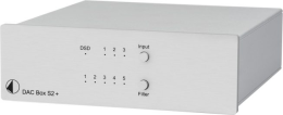 Pro-Ject DAC Box S2+ Silver - Raty 20x0% - Darmowa dostawa od 50 zł - PayPo - Leasing - Odsłuchy Konin - Specjalna oferta!