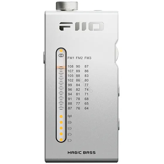 FiiO RR11 (Silver / Srebrny) - Przenośne Radio Stereo - Raty 20x0% - Darmowa dostawa od 100 zł - PayPo - Leasing - Odsłuchy Konin - Specjalna oferta!