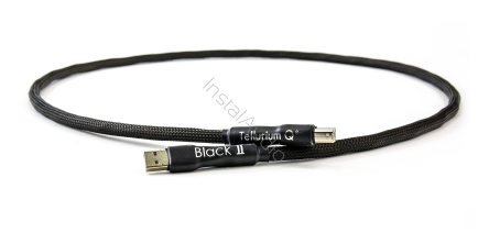 Tellurium Q Black II USB Cable - 1.0m - Przewód USB - Raty 20x0% - Darmowa dostawa od 50 zł - PayPo - Leasing - Odsłuchy Konin - Specjalna oferta!