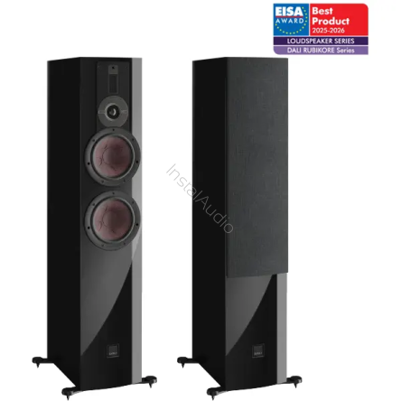 DALI RUBIKORE 6 (High gloss black / Czarny połysk) - Kolumny Podłogowe