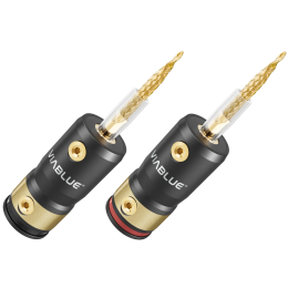 VIABLUE T8 Flexible Pins Plugs - Wtyki z Elastycznymi Pinami (4 szt.)