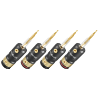 VIABLUE T8 Flexible Pins Plugs - Wtyki z Elastycznymi Pinami (4 szt.)