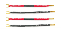 Tellurium Q Blue Diamond Jumpers/Links - Zworki głośnikowe - Raty 20x0% - Darmowa dostawa od 50 zł - PayPo - Leasing - Odsłuchy Konin - Specjalna oferta!