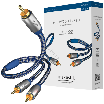 IN-AKUSTIK Premium Y-Sub - 5.0m - Przewód Subwooferowy - Raty 20x0% - Darmowa dostawa od 50 zł - PayPo - Leasing - Odsłuchy Konin - Specjalna oferta!