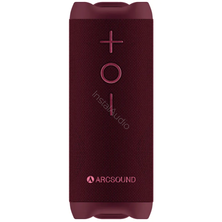 ARCSOUND Edge (Ruby Red / Czerwony) - Przenośny głośnik Bluetooth