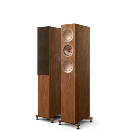 KEF R5 Meta Orzech / Walnut