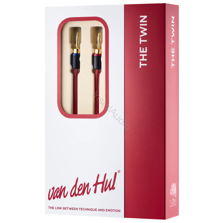 Van den Hul The Twin Red - 2x2.0m - Przewód głośnikowy