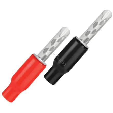 Wireworld Crimpable Plugs (Silver Bananas) - Wtyki Bananowe (2 szt.)