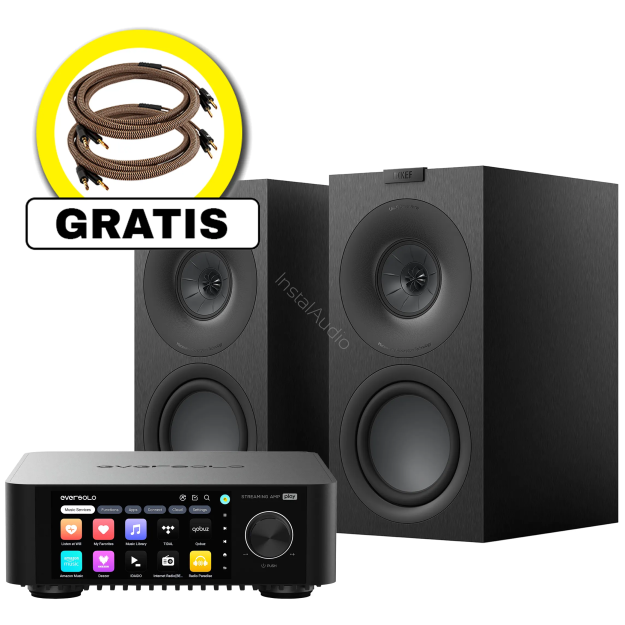 EverSolo PLAY / CD Edition + KEF Q Concerto Meta (Gratis Proson Speaker) - Kompletny Zestaw Stereo (All-in-One) - Raty 20x0% - Darmowa dostawa od 100 zł - PayPo - Leasing - Odsłuchy Konin - Specjalna oferta!