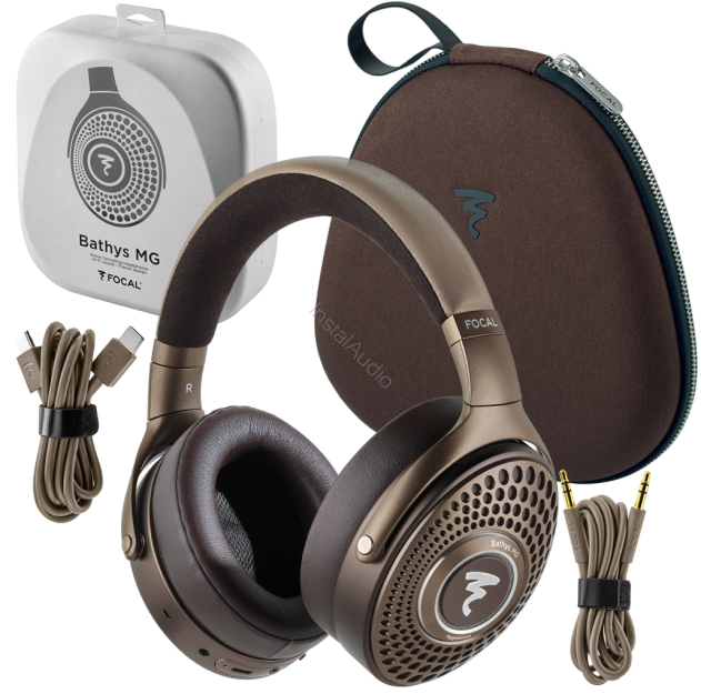 Focal BATHYS MG (Chestnut) - Bezprzewodowe Słuchawki (Bluetooth 5.2)