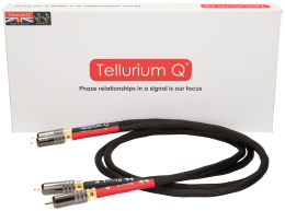 Tellurium Q Black II RCA Cable - 2x1.5m - Interkonekt analogowy RCA - Raty 20x0% - Darmowa dostawa od 50 zł - PayPo - Leasing - Odsłuchy Konin - Specjalna oferta!