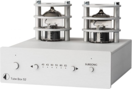 Pro-Ject Tube Box S2 Silver - Raty 20x0% - Darmowa dostawa od 50 zł - PayPo - Leasing - Odsłuchy Konin - Specjalna oferta!