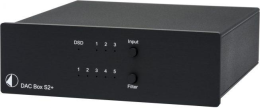 Pro-Ject DAC Box S2+ Black - Raty 20x0% - Darmowa dostawa od 50 zł - PayPo - Leasing - Odsłuchy Konin - Specjalna oferta!